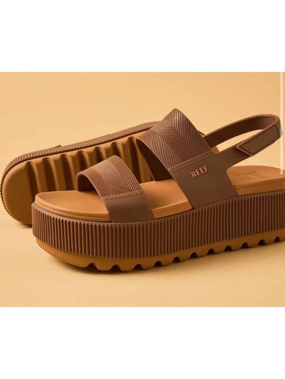 Reef Water Vista Higher Chestnut Sandals size 7